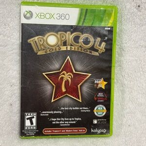 Tropico 4 Gold Edition for Xbox 360! Great Condition! Comes with Case and Game!